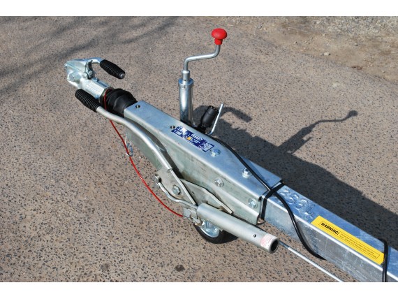 TC 1200 ET 2x9 Rowing Boat Trailer